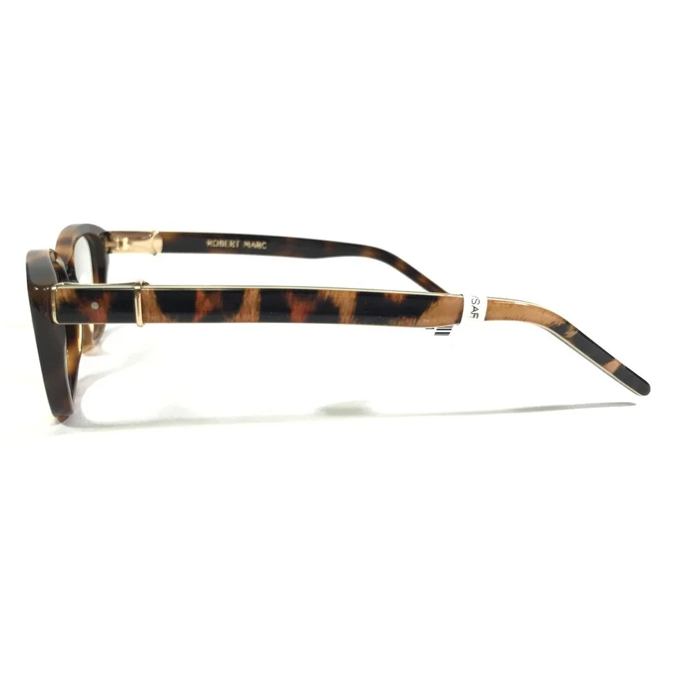 Robert Marc ANNE-TOS Eyeglasses Frames Tortoise Rectangular Full Rim 48-17-135